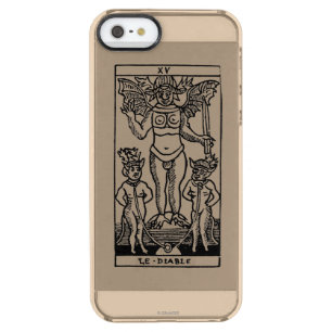 Tarot Card: The Devil Clear iPhone SE/5/5s Case
