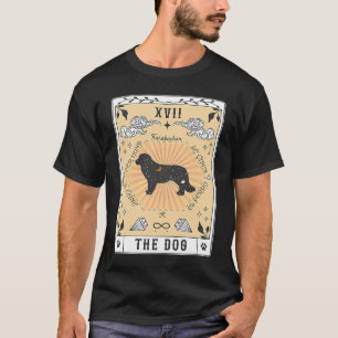 Tarot Card The Dog Karakachan Celestial Space Gala T-Shirt