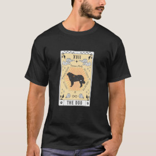 Tarot Card The Dog Pyrenean Mastiff Celestial Spac T-Shirt
