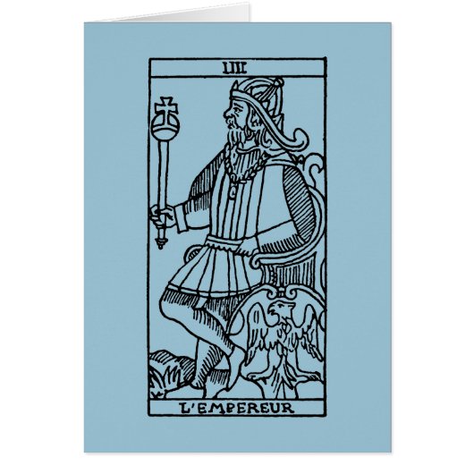Tarot Card: The Emperor Cards (Front)