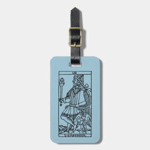 Tarot Card: The Emperor Luggage Tag