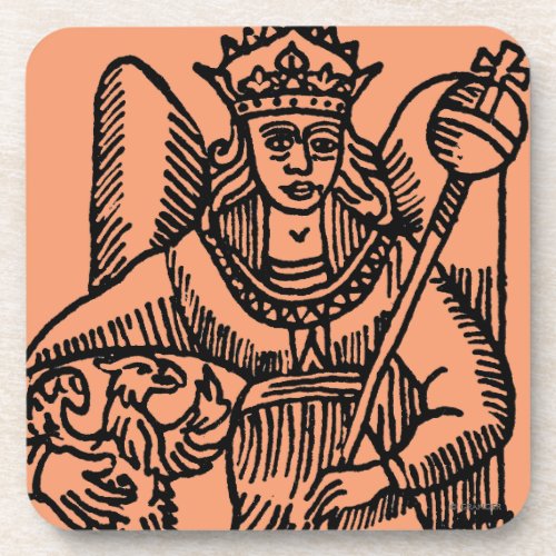 Tarot Card The Empress Coaster