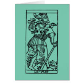 Tarot Card: The Fool (Front)