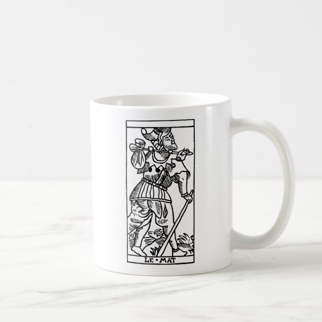 Tarot Card: The Fool Coffee Mug (Right)