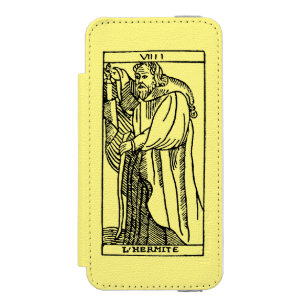 Tarot Card: The Hermit Wallet Case For iPhone SE/5/5s