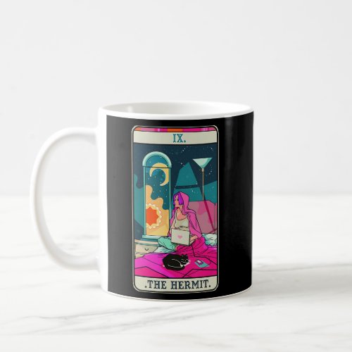 Tarot Card The Hermit Spirituality New Age Coffee Mug