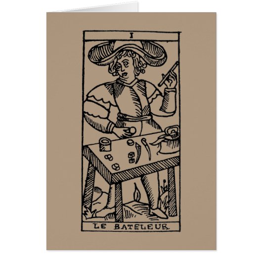 Tarot Card: The Juggler Cards (Front)