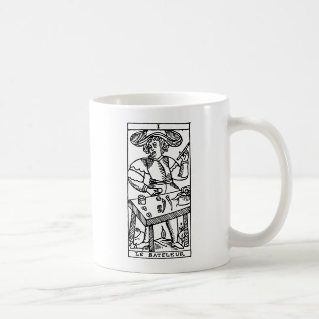 Tarot Card: The Juggler Coffee Mug (Right)
