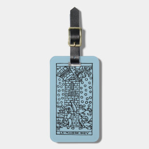 Tarot Card: The Madhouse Luggage Tag
