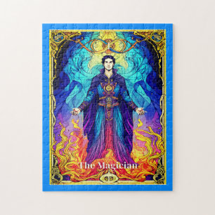 Tarot Card The Magician Jigsaw Puzzle