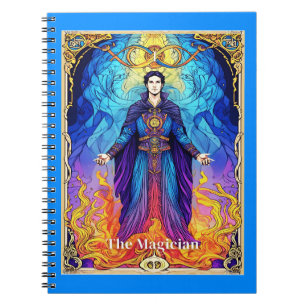 Tarot Card The Magician Notebook