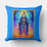 Tarot Card The Magician Throw Pillow