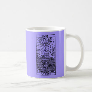 The Moon tarot card mug astrology mugs