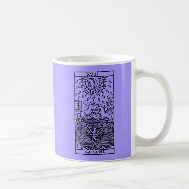 Tarot Card: The Moon Coffee Mug (Right)