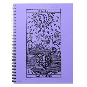 Tarot Card: The Moon Notebook