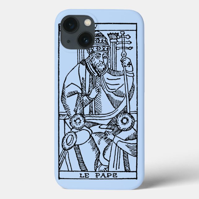 Tarot Card: The Pope Case-Mate iPhone Case (Back)