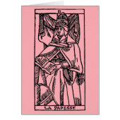 Tarot Card: The Popess (Front)