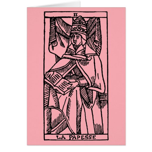 Tarot Card The Popess