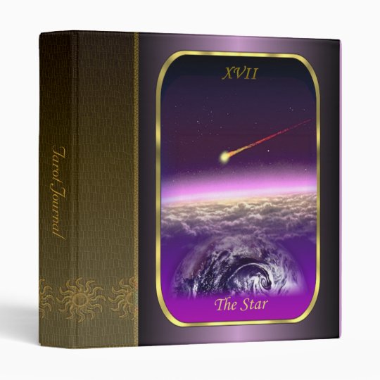 Tarot Card The Star 1" Tarot Journal Binder