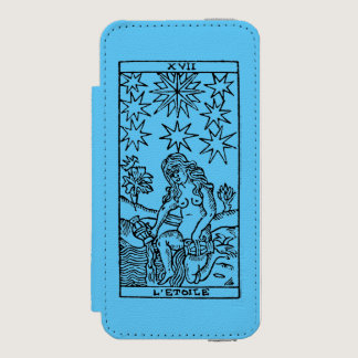 Tarot Card: The Stars Wallet Case For iPhone SE/5/5s