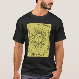 Tarot Card The Sun Occult Mystical Cards T-Shirt