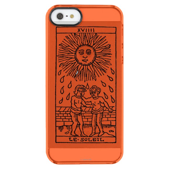 Tarot Card: The Sun Uncommon iPhone Case (Back)