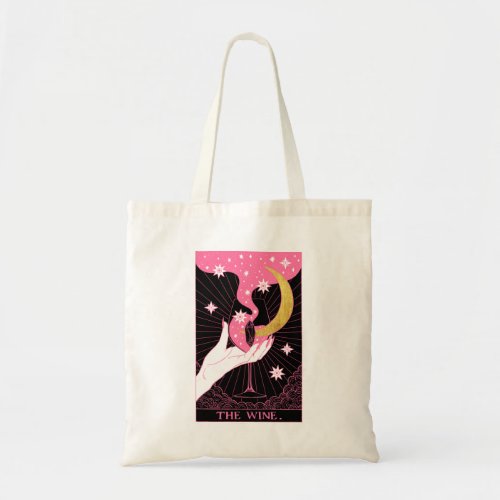 Tarot card the Wine Tote Bag