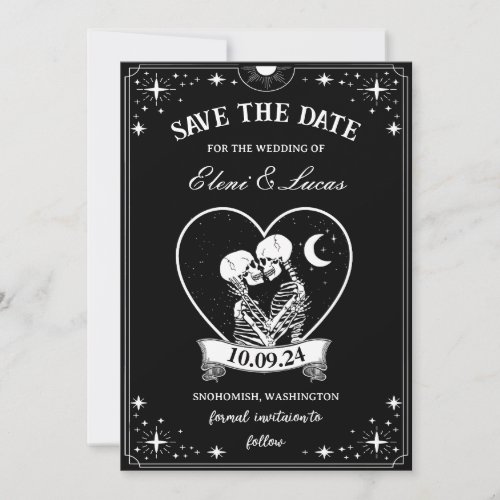 Tarot Card Wedding Invitation