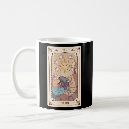 Tarot Card _ Witchy And Wizard The Star Card Coffee Mug