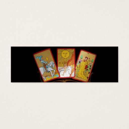 Customizable Tarot Cards (2) Business Card Templates