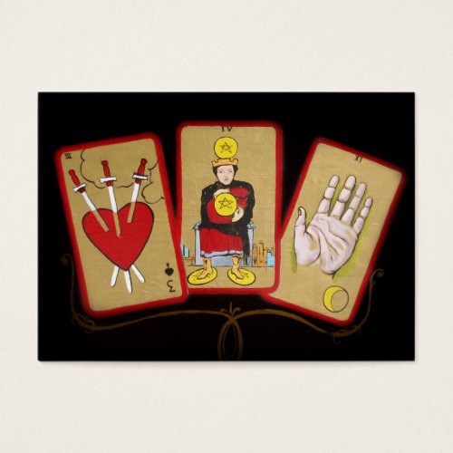 Tarot Cards (1) Business Card Template