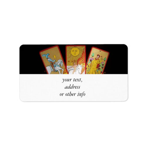 Tarot Cards 2 Label