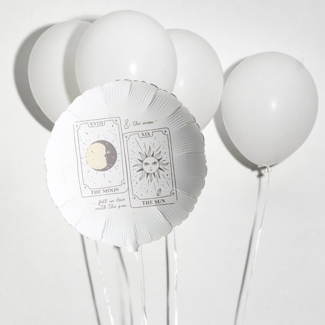 Tarot Cards | Bridal Shower | Wedding | Neutrals Balloon (Creator Uploaded)