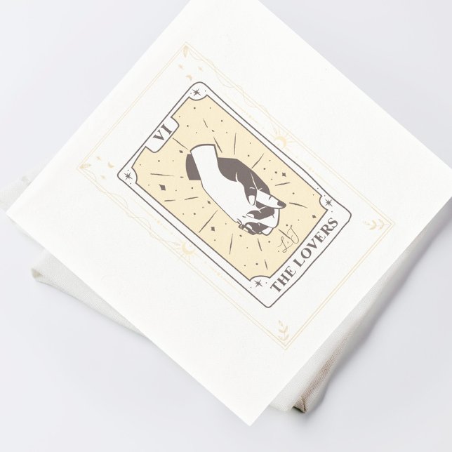 Tarot Cards | Bridal Shower | Wedding | Neutrals Napkins (Creator Uploaded)