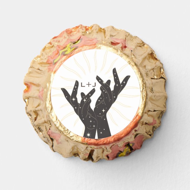 Tarot Cards | Bridal Shower | Wedding | Neutrals Reese's Peanut Butter Cups (Front)