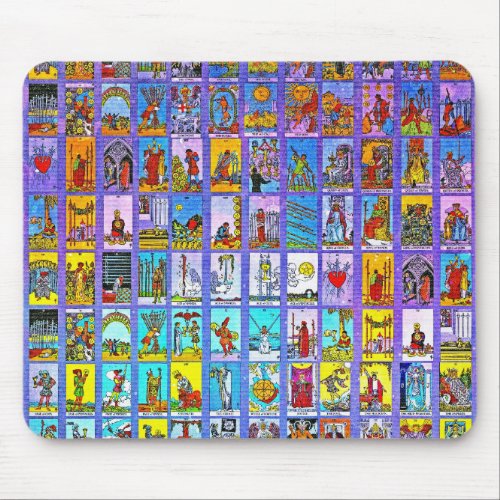 Tarot Cards Mouse Pad