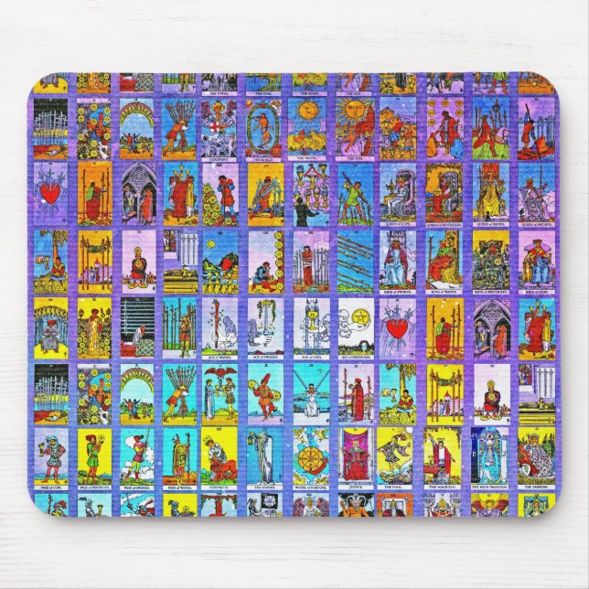 Tarot Cards Mouse Pad (Front)