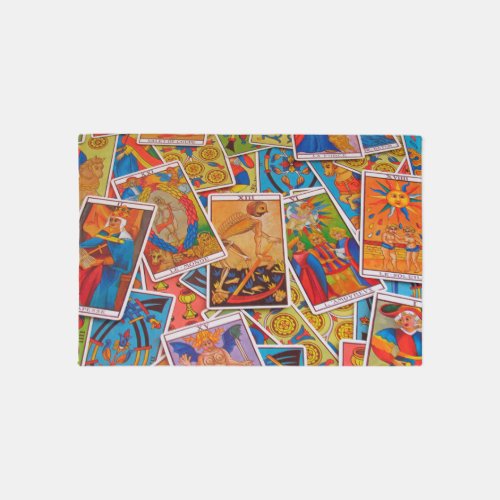 tarot cards rug