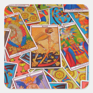 tarot cards stickers