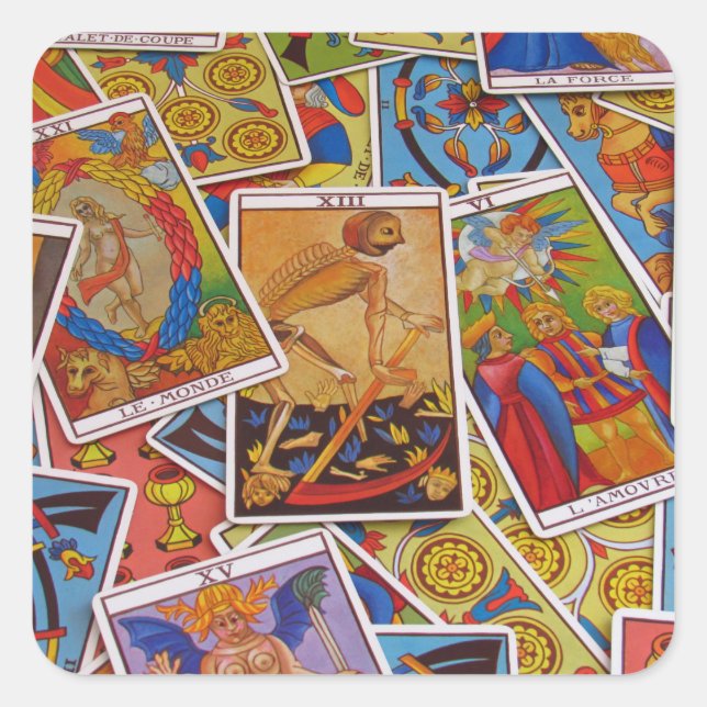 tarot cards stickers (Front)