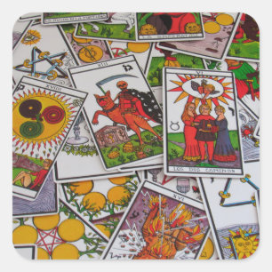 tarot cards stickers