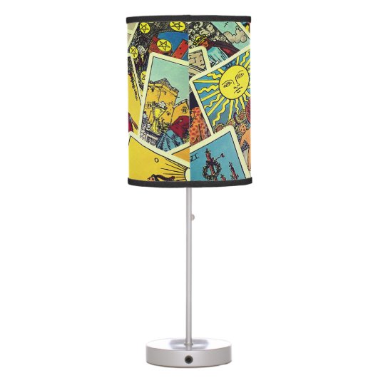 Tarot Cards Table Lamp (Back)