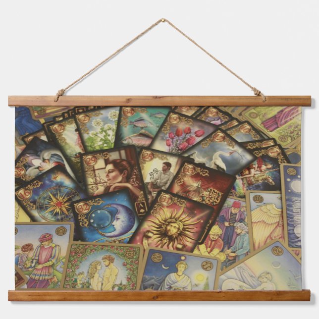 tarot cards tapestry (Front)