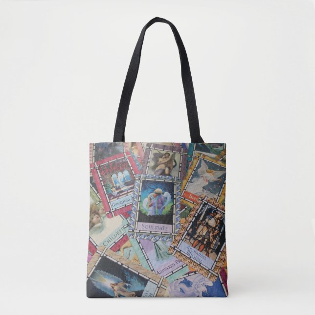tarot cards tote bag (Front)