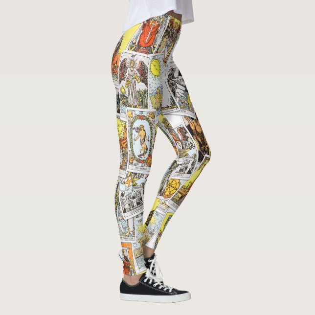 Tarot Cards Yoga Legging (Right)