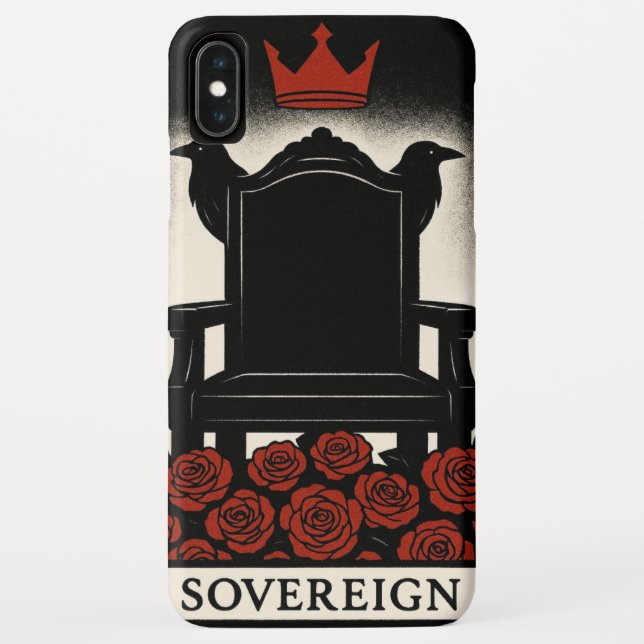 Tarot Domme-  Sovereign Phone Case (Back)
