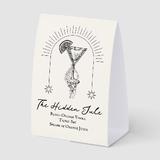 Tarot Drink Sign