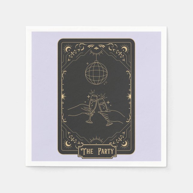 Tarot Esoteric Fortune Napkins (Front)