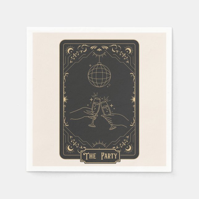 Tarot Esoteric Fortune Napkins (Front)