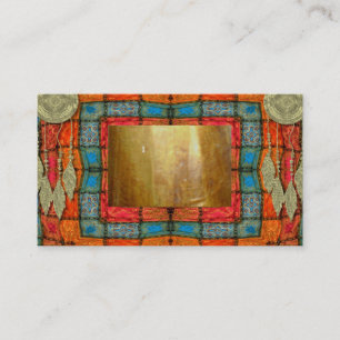 Tarot Feather Gypsy Psychic Astrology Business Card